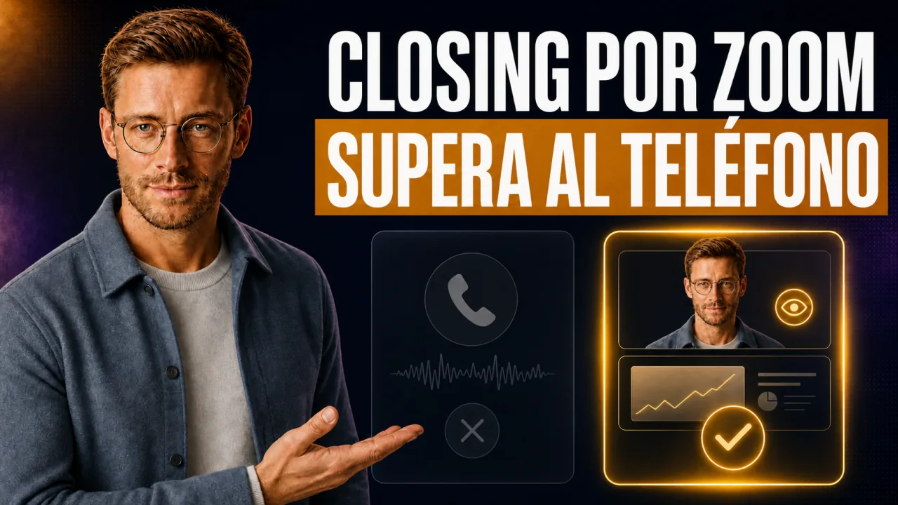 Miniatura de la guía de CloserCart: Closing por Zoom frente al teléfono