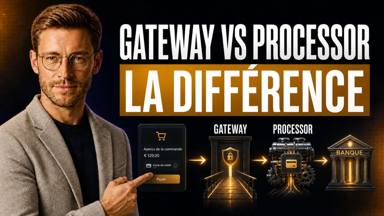 Miniature du guide CloserCart : Passerelle de paiement vs processeur de paiement : la différence expliquée